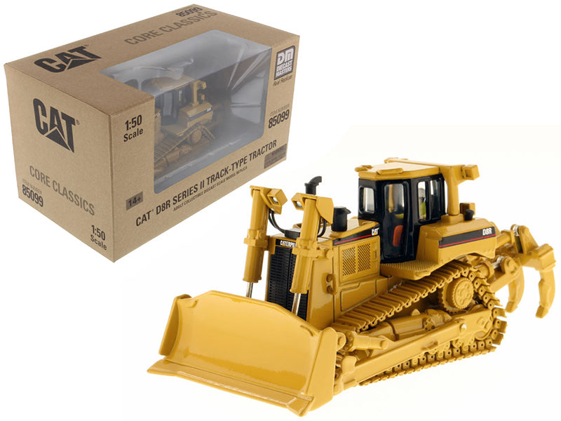 CAT Caterpillar D8R Series II Track Type with Operator "Core Classics Series" 1/50 Diecast Model by Diecast Masters