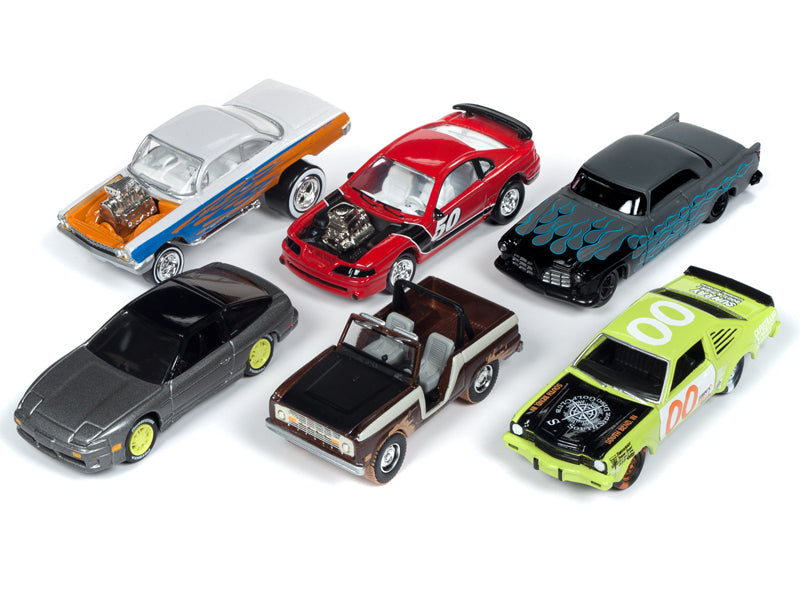 "Street Freaks" 2019 Set B of 6 Cars Release 1 Limited Edition to 3000 pieces Worldwide 1/64 Diecast Models by Johnny Lightning