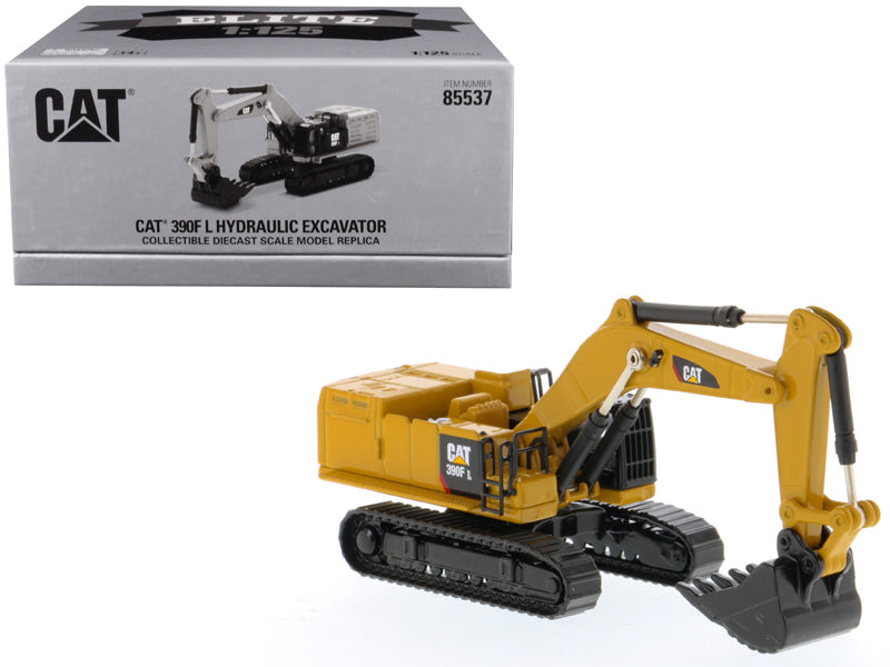 CAT Caterpillar 390F L Hydraulic Excavator "Elite Series" 1/125 Diecast Model by Diecast Masters