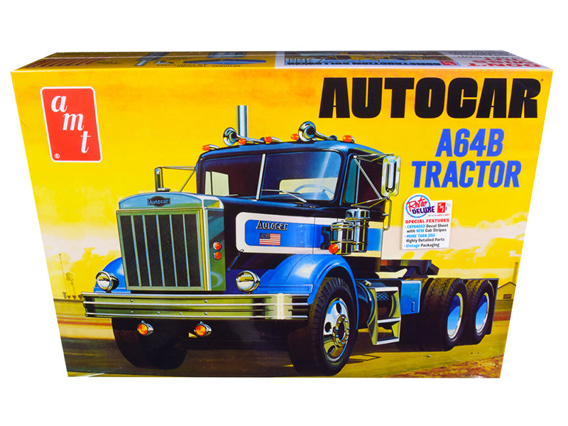 Skill 3 Model Kit Autocar A64B Tractor 1/25 Scale Model by AMT