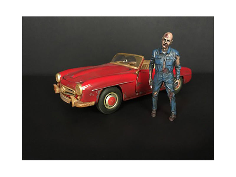 Zombie Mechanic Figurine I for 1/18 Scale Models by American Diorama
