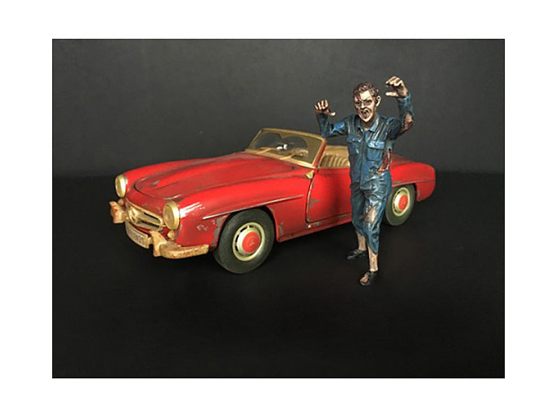 Zombie Mechanic Figurine II for 1/18 Scale Models by American Diorama