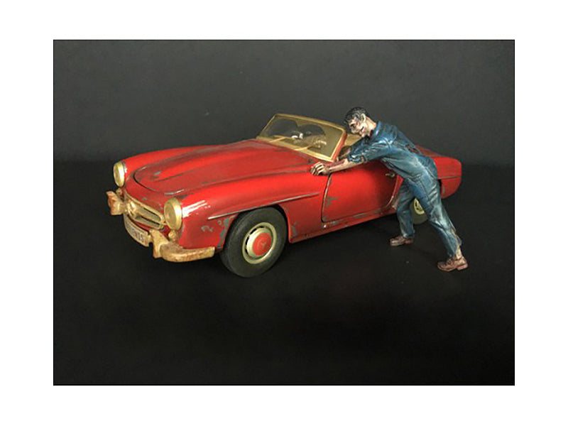 Zombie Mechanic Figurine IV for 1/18 Scale Models by American Diorama