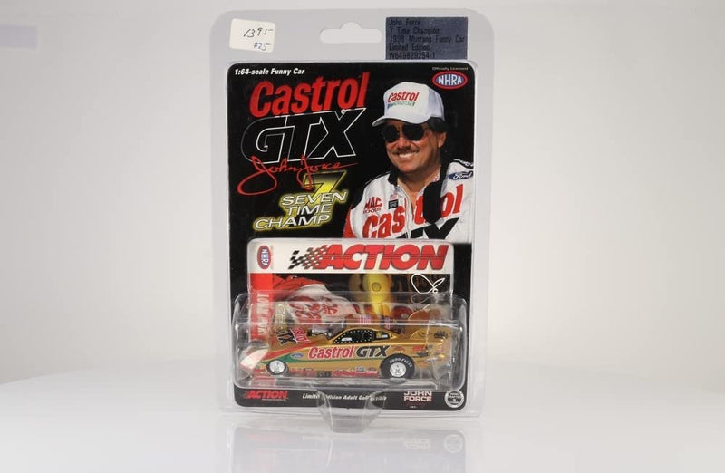 Racecar Model John Force 1998 7 Time Champion Limited Edition 1/64 Scale car-Collectible Display Racing Memorabilia-Limited Supply-Premium Metal Construction